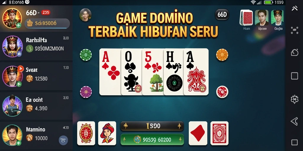 Tampilan menarik dari gameplay 66D yang seru.