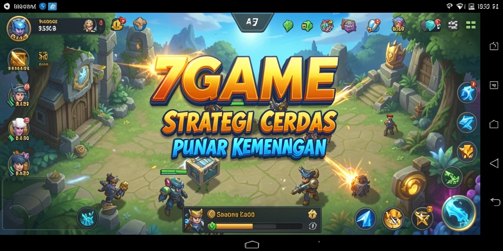 Tampilan menakjubkan gameplay strategi di 7GAME.