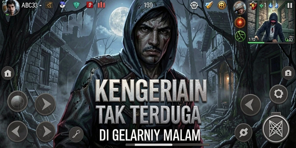 Gameplay menakutkan dengan suasana yang mencekam di ABC33.