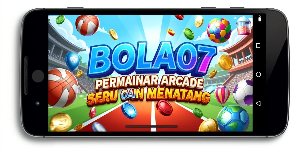 Tampilan gameplay BOLA07 dengan berbagai tantangan arcade.