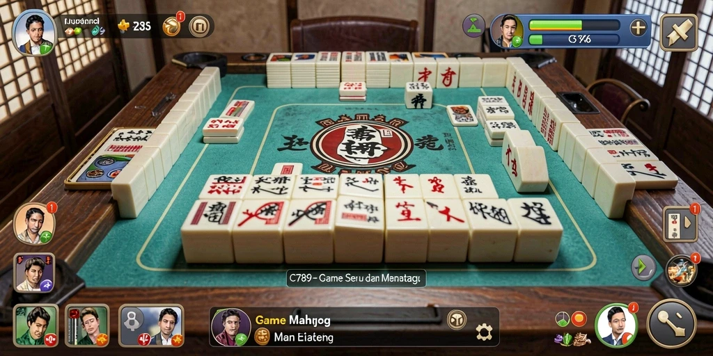 Tampilan gameplay C789 yang seru dan berwarna-warni.