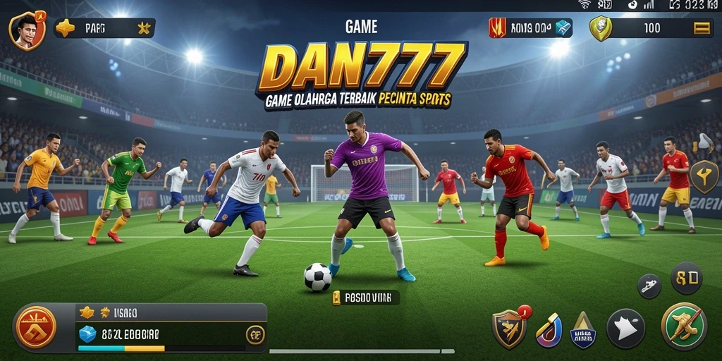 Tampilan gameplay seru DAN777 dengan berbagai cabang olahraga.