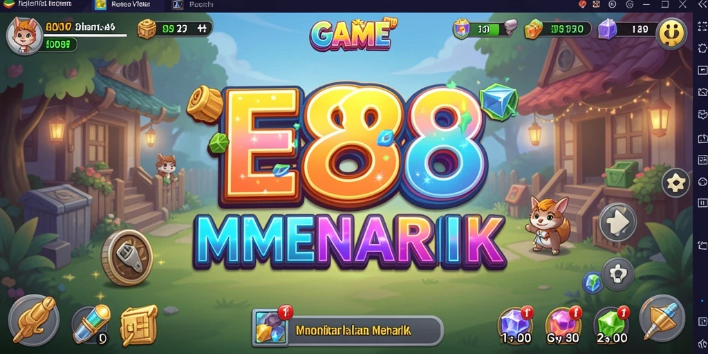 Tampilan gameplay E88 yang menarik dan menawan.