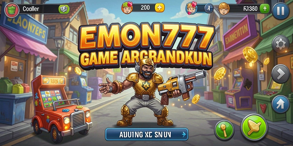 Screenshot gameplay EMON777 yang menarik dan seru.