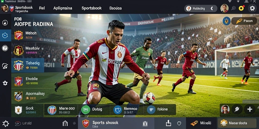 Tampilan gameplay Sportsbook di FO8 yang menarik dan interaktif.