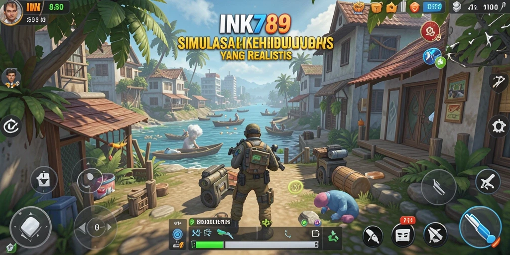 Tampilan gameplay INK789 yang menakjubkan dalam simulasi kehidupan.