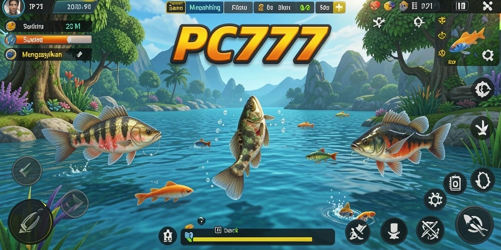 Tangkapan ikan yang menakjubkan dalam gameplay PC777.