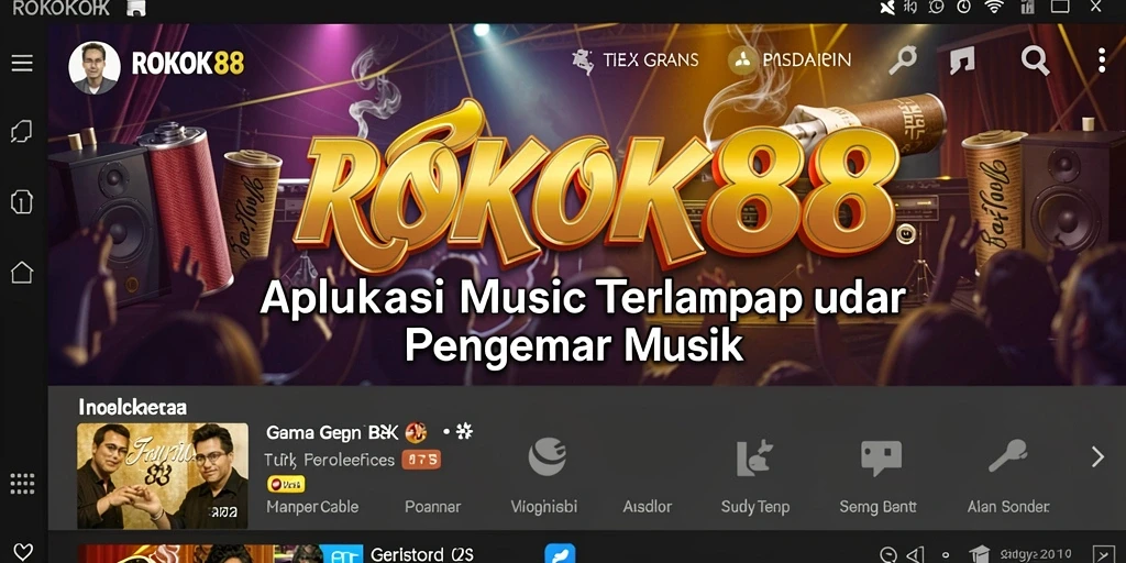 Tampilan antarmuka ROKOK88 yang menarik dan mudah digunakan.