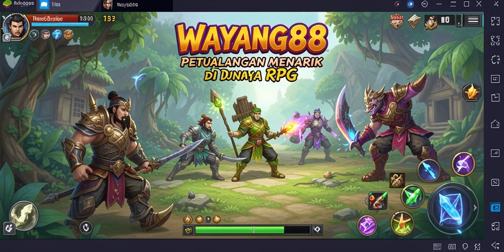 Gameplay seru di dunia fantasi WAYANG88